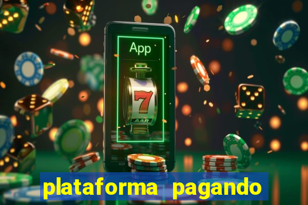 plataforma pagando no cadastro